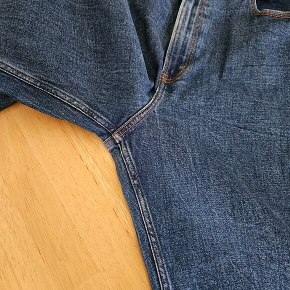 Abercrombie & Fitch Ultra High Rise Ankle Straight Jean sz 32/14 - Picture 9 of 9